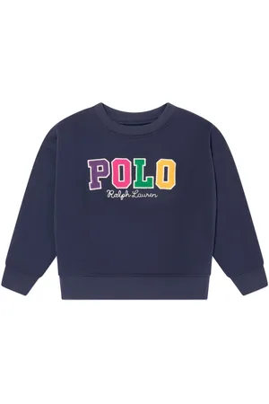 Ralph Lauren Sudadera con letras de pana