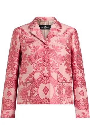 Etro Chamarra con efecto brocado floral