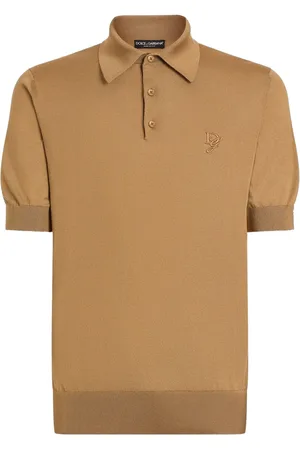 Dolce & Gabbana Playera tipo polo con logo bordado