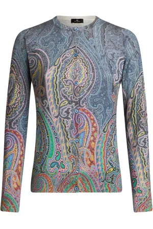 Etro Cárdigan con estampado de cachemira