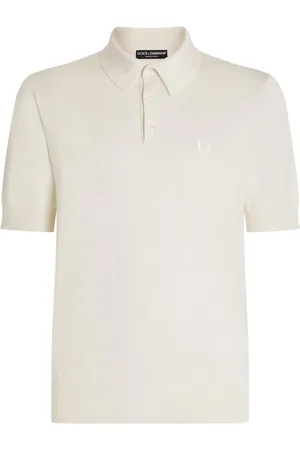 Dolce & Gabbana Playera tipo polo con logo bordado