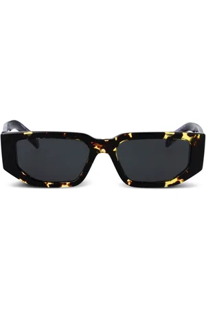 Prada Lentes de sol con logo triangular