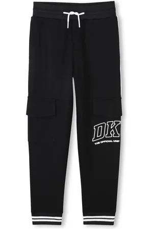 DKNY Pants con aplique del logo