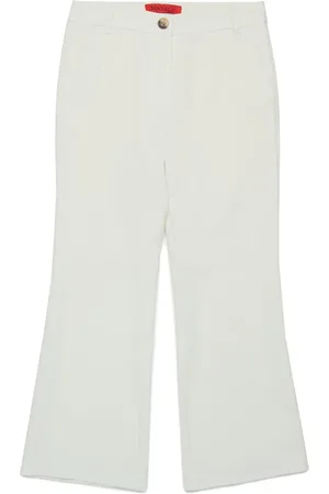 MAX&Co. Kids Pantalones acampanados con tiro medio