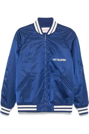 VALENTINO GARAVANI Chamarra bomber con logo estampado