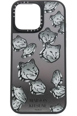 Maison Kitsuné Funda para iPhone 16 Pro Max de MAISON KITSUNÉ x Casetify Mirror