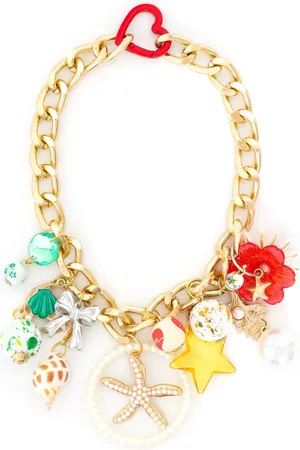 AMIR SLAMA Collar con apliques