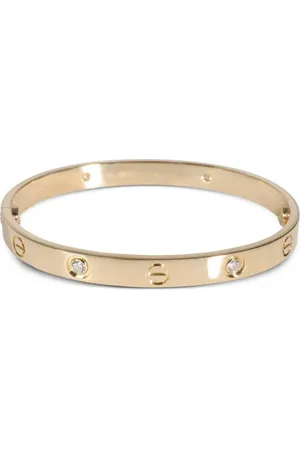 Cartier Pulsera Love en oro amarillo de 18kt con diamantes pre-owned