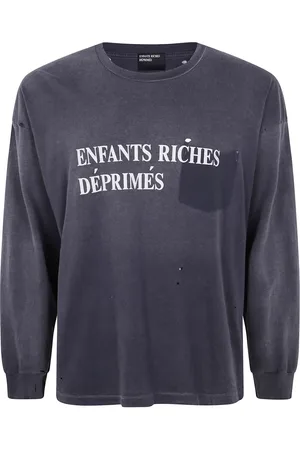 ENFANTS RICHES DEPRIMES Playera con logo estampado