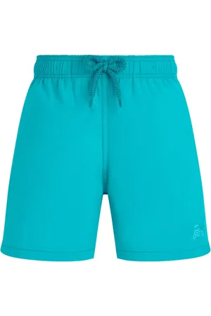 Vilebrequin Shorts de playa con parche del logo