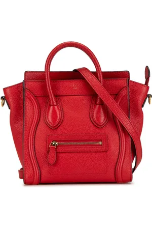 Céline Bolsa satchel Nano Leather Luggage Tote 2012-2018
