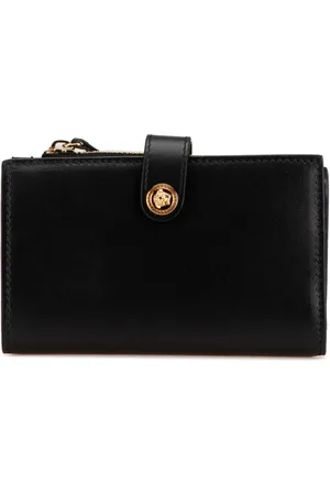 VERSACE Cartera 21st Century Leather Medusa Compact Wallet
