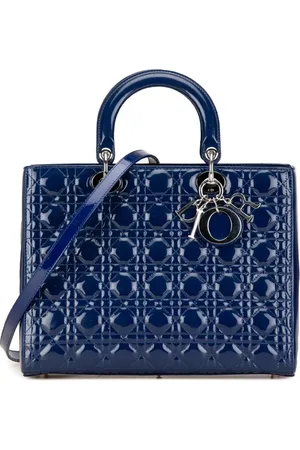 Dior Bolsa satchel Large Patent Cannage Lady Dior 2013