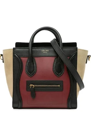 Céline Bolsa satchel Luggage Tricolor Nano 2012