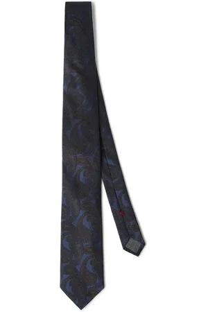 Brunello Cucinelli Corbata con motivo de cachemira