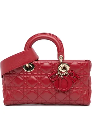 Dior Bolsa satchel Medium Lambskin Cannage Lady D Joy 2016