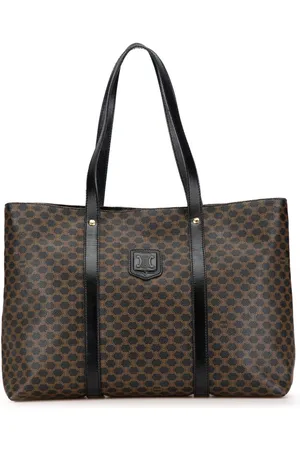 Céline Tote Macadam Coated Canvas 1998
