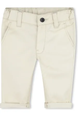 HUGO BOSS Pantalones chino con dobladillo vuelto