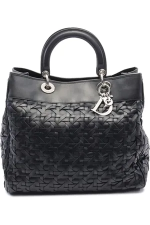 Dior Bolsa satchel Woven Lambskin Lady Dior Avenue Tote 2008