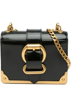 Prada Bolsa crossbody 21st Century Micro Spazzolato Cahier