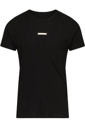 Maison Margiela Playera con logo y cuatro costuras