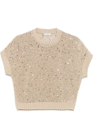PESERICO SIGN Playera con detalles de lentejuelas