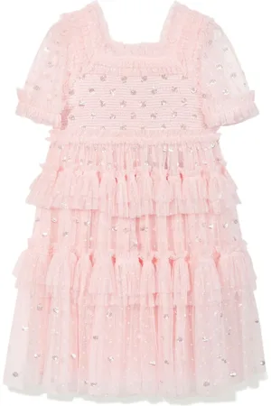 Needle & Thread Vestido con lentejuelas