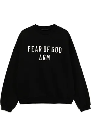 FEAR OF GOD Suéter con logo bordado