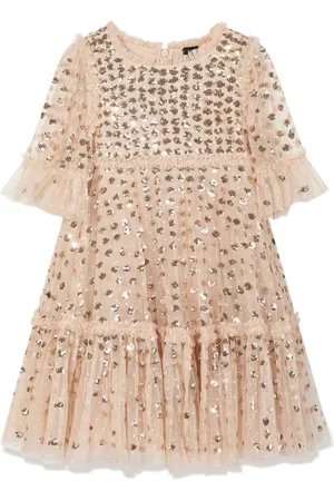 Needle & Thread Vestido con lentejuelas