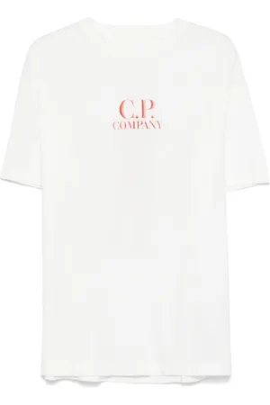 C.P. Company Playera con logo estampado