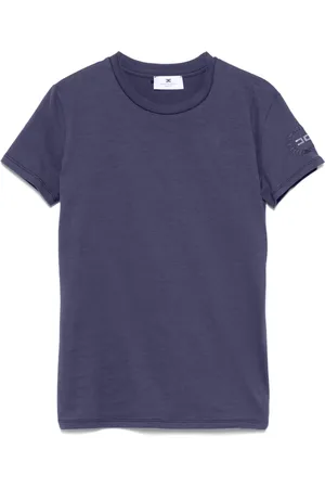 Elisabetta Franchi Playera con logo de goma