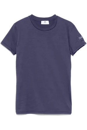 Elisabetta Franchi Playera con logo de goma