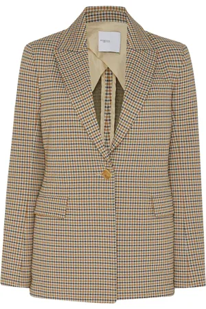 ROSETTA GETTY Blazer con motivo de cuadros
