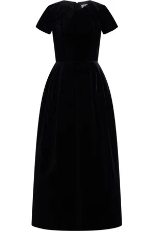DICE KAYEK Vestido de terciopelo acampanado