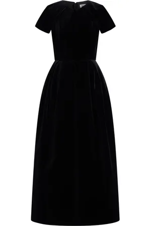 DICE KAYEK Vestido de terciopelo acampanado