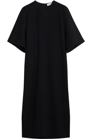 Lanvin Vestido midi con diseño fruncido