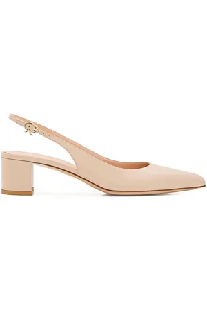 Gianvito Rossi Zapatillas con tira trasera y tacón de 50mm