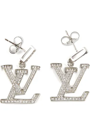 LOUIS VUITTON Aretes con dije LV 2000