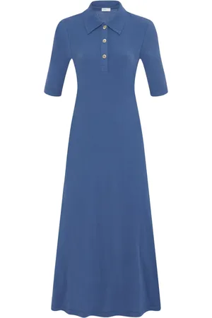 ROSETTA GETTY Vestido estilo playera tipo polo