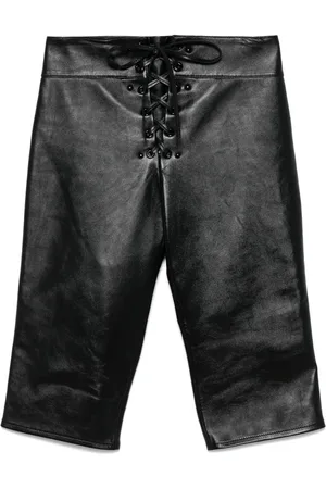 Chloé Pantalones capri con agujetas