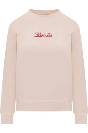 Lanvin Sudadera con logo bordado