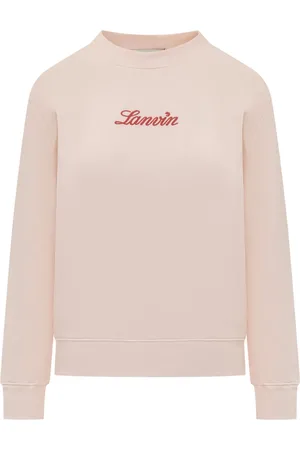 Lanvin Sudadera con logo bordado