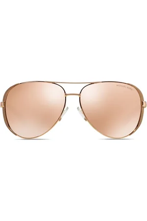 Michael Kors Mirrored aviator sunglasses