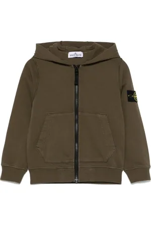Stone Island Hoodie con distintivo Compass