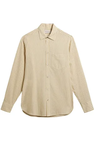 Golden Goose Camisa con rayas estampadas