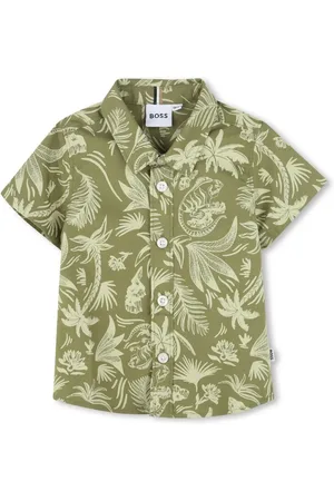 HUGO BOSS Camisa con estampado gráfico
