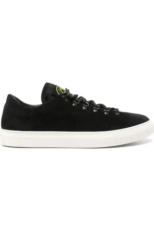Stone Island Tenis con parche Compass