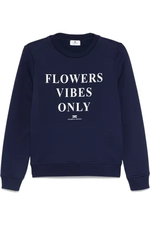 Elisabetta Franchi Sudadera con logo estampado