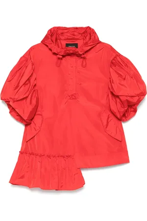 Simone Rocha Hoodie con detalle de volantes