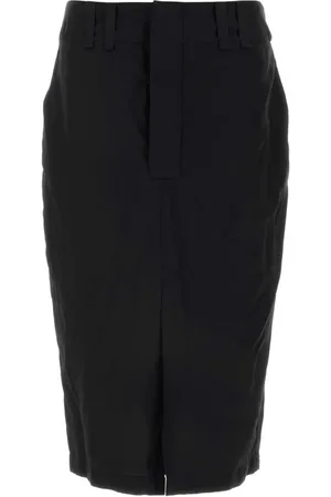 Saint Laurent Falda de crepé